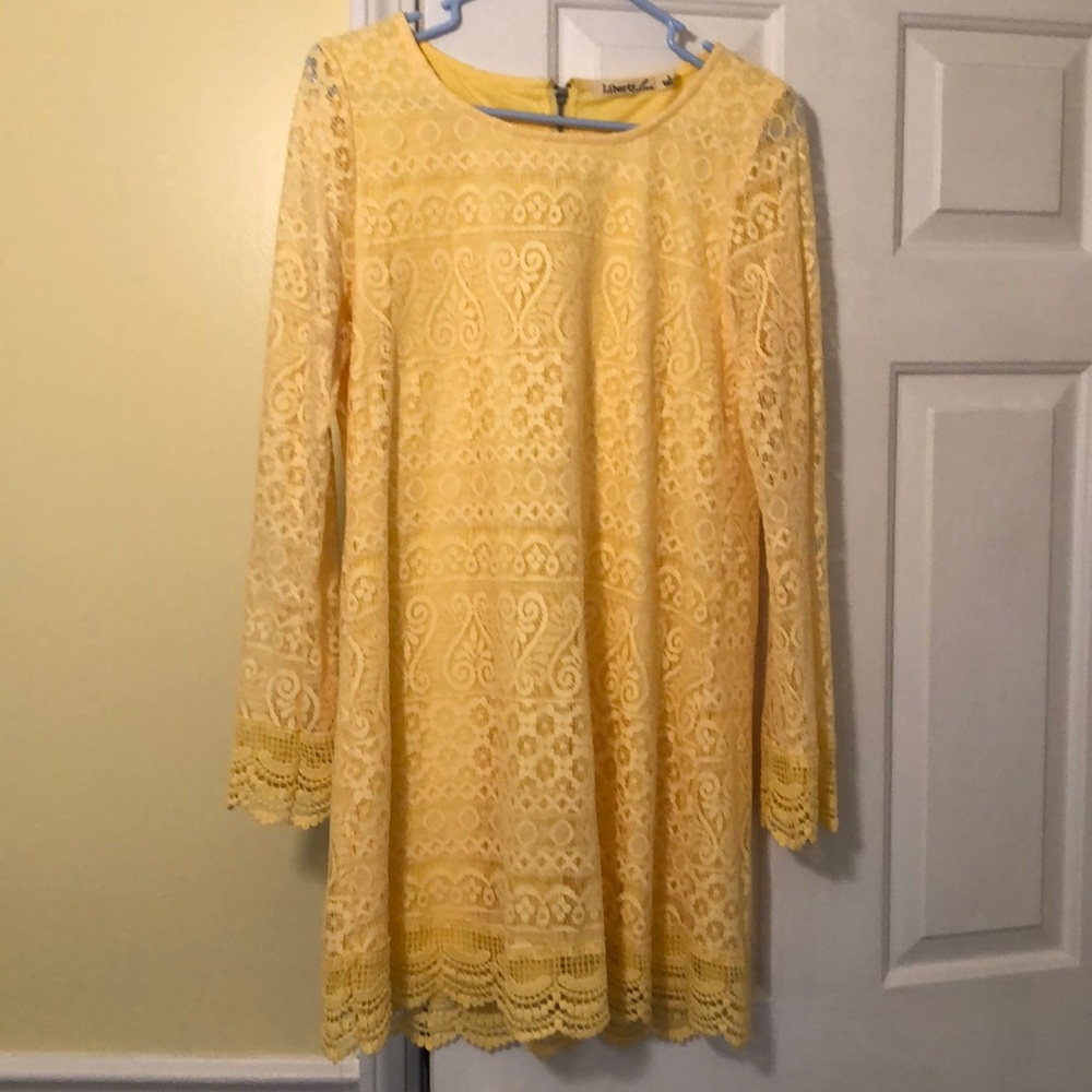 Yellow dress